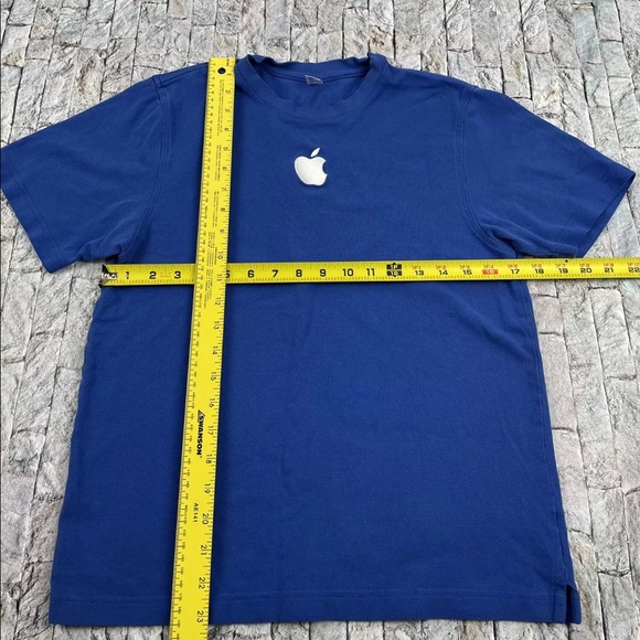 Apple Computer Company Women’s Small Uniform Crewneck Shirt embroidered logo - Picture 5 of 6